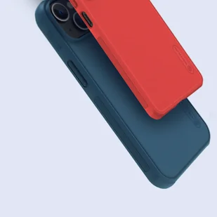 Nillkin Super Frosted Shield Pro etui iPhone 14 Plus pokrowiec na tył plecki czerwony - Etui i futerały do telefonów - miniaturka - grafika 11