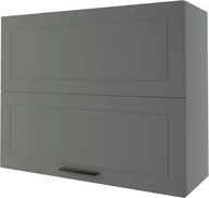 Meble kuchenne - Bergamo Szafka Wisząca W8/90 Aventos Szary Mat - miniaturka - grafika 1