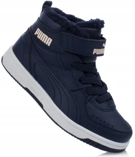 Puma Rebound Buty Dziecięce Zimowe Ocieplane r. 28 - Buty dla dziewczynek - miniaturka - grafika 1
