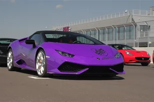 Lamborghini Huracan vs Audi R8 V10 Plus - Tor Poznań, Tor Śląsk - Czasopisma - miniaturka - grafika 1
