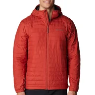 Kurtki męskie - Kurtka Columbia Silver Falls Hooded Insulated 2034506849 - czerwona - miniaturka - grafika 1
