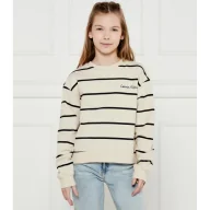 Bluzy dla dziewczynek - Calvin Klein Jeans Bluza Loose fit - miniaturka - grafika 1