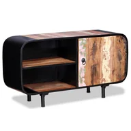 Szafki RTV - vidaXL Szafka pod telewizor, drewno z odzysku, 90x30x48 cm vidaXL - miniaturka - grafika 1