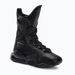 Buty bokserskie damskie Nike Air Max Box black/grand purple - Pozostałe akcesoria do sportów walki - miniaturka - grafika 1