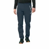Odzież trekkingowa męska - Męskie spodnie trekkingowe Jack Wolfskin GLASTAL WINTER PANTS M midnight sky - 48S - miniaturka - grafika 1