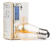 Żarówki tradycyjne - Żarówka FILAMENT E27 1W 2500K AMBER do girland - miniaturka - grafika 1