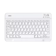 Akcesoria do tabletów i e-booków - inphic Klawiatura bezprzewodowa Inphic V750B Bluetooth (biała) V750B (White) - miniaturka - grafika 1