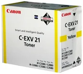 Tonery oryginalne - Wyprzedaż Oryginał Toner Canon CEXV21Y do iR C-2280/2880/3380/3580 | 14 000 str. | yellow Pudełko otwarte - miniaturka - grafika 1
