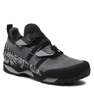 Buty trekkingowe damskie - Zamberlan Trekkingi 214 Half Dome Velcro Rr Hydrobloc Dark Grey - miniaturka - grafika 1