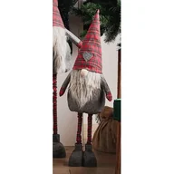 Ozdoby bożonarodzeniowe - Skrzat tekstylny krasnal 103 cm Pan/Pani - miniaturka - grafika 1