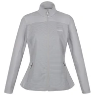 Bluzy sportowe damskie - Bluza damska Regatta Highton FZ III Rozmiar: XL / Kolor: jasnoszary - miniaturka - grafika 1