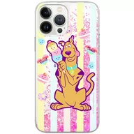 Etui i futerały do telefonów - Etui płynny brokat do Apple IPHONE 5/5S/SE Scooby Doo: Scooby Doo 004 oryginalne i oficjalnie licencjonowane, Różowy - miniaturka - grafika 1