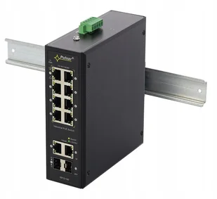 ISFG108 Switch przemysłowy PoE 8xPoE, 5902135325155 - Switche - miniaturka - grafika 1