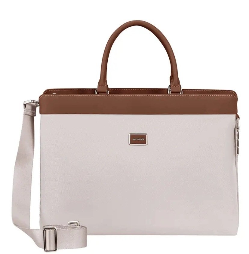 Aktówka Torba Podróżna Samsonite Image Biz Ivory Na Laptop Tablet 15,6