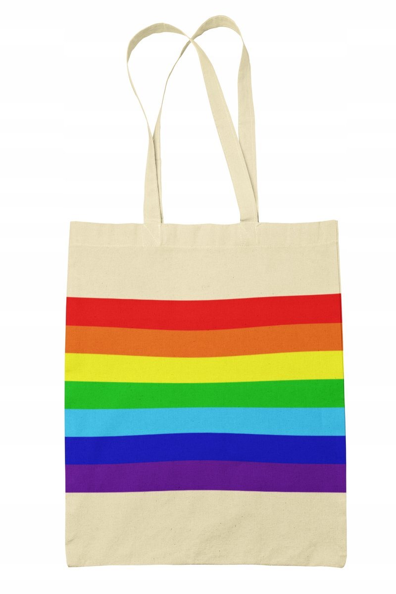 Torba Shopper-Materiałowa-Na Ramie-Lgbt Pride-