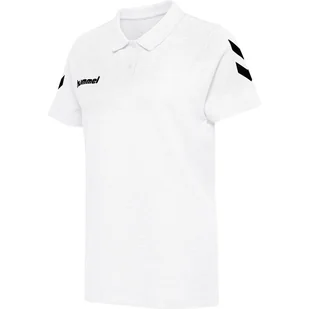 Koszulka tenisowa polo damska Hummel Go Cotton Polo Woman - Tenis ziemny - miniaturka - grafika 1