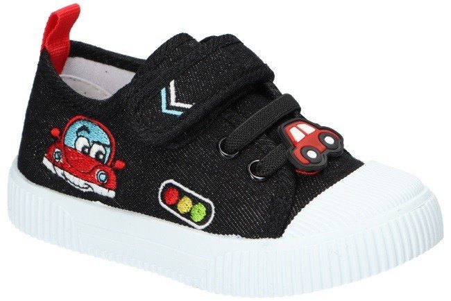 AMERICAN CLUB TEN169 TENISÓWKI TRAMPKI DZIECIĘCE WKŁADKA SKÓRZANA BLACK 25