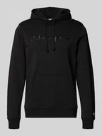 Bluzy męskie - Bluza z kapturem z wyhaftowanym logo - miniaturka - grafika 1