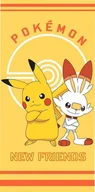 Okrycia kąpielowe dla dzieci - Carbotex, ręcznik kąpielowy 70x140cm, Pokemon - miniaturka - grafika 1