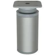 Zawiasy, okucia i inne akcesoria - Noga meblowa DAP-77 100 mm aluminium STAHL - miniaturka - grafika 1