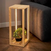 Lampy stojące - SpotLight Tavoli Stojąca 8872974 Drewno Dębowe/Akryl - miniaturka - grafika 1