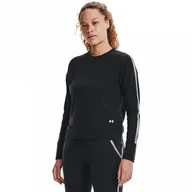 Bluzy sportowe damskie - Damska bluza treningowa UNDER ARMOUR UA Rival Terry Taped Crew - miniaturka - grafika 1