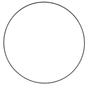 Wyposażenie pokoiku dziecięcego - [000168] Obręcz metalowa baza do łapacza snów 15cm czarna - miniaturka - grafika 1