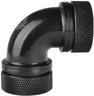 Thermaltake Pacific Tube 90 Degree 16mm Black CL-W099-CA00BL-A
