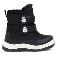 Buty dla chłopców - Kozaki Star Wars AW23-324LC Czarny - miniaturka - grafika 1