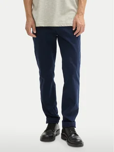 Tom Tailor Spodnie materiałowe 1044398 Granatowy Slim Fit - Spodnie męskie - miniaturka - grafika 1