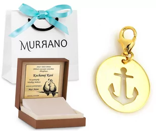 Złota zawieszka 585 charms charms prezent grawer - Charmsy - miniaturka - grafika 1
