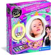 Zabawki kreatywne - Veidrožio ir kosmetikos rinkinys Clementoni Crazy Chic Unicorn - miniaturka - grafika 1