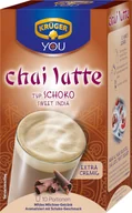 Herbata - Krüger Chai Latte Typ Czekoladowy Słodkie Indie Herbata mleczna w proszku 250g 4-pak - miniaturka - grafika 1