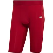 Spodenki męskie - ND05_S11325-XL HP0616 Spodenki męskie adidas Techfit Aeroready Short Tights czerwone HP0616 r.XL - miniaturka - grafika 1