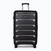 Walizki - Walizka podróżna KADVA Cayes 113 l czarna - miniaturka - grafika 1