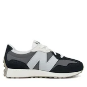 Buty dla chłopców - Sneakersy New Balance GS327LG Szary - miniaturka - grafika 1