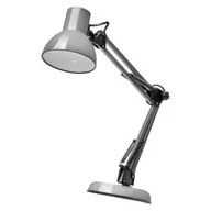 Lampy stojące - Lampa Biurkowa E27 Lucas 48 cm Ciemno Szary - miniaturka - grafika 1