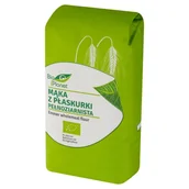 Mąka - BIO Planet seria MĄKI I SKROBIE MĄKA Z PŁASKURKI PEŁNOZIARNISTA BIO 500 g - BIO PLAN 5902983782599 - miniaturka - grafika 1
