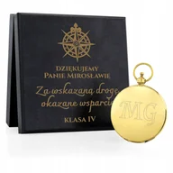 Zestawy upominkowe - Kompas w szkatułce PREZENT dla NAUCZYCIELA grawer - miniaturka - grafika 1