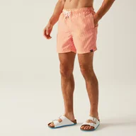 Kąpielówki męskie - Regatta Męskie Szorty Kąpielowe Loras Swim Pomarańczowy, Rozmiar: 3XL - miniaturka - grafika 1