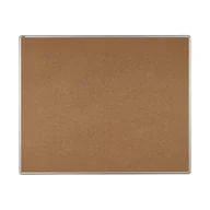 Tablice i flipcharty - ekoTAB Tablica tekstylna ekoTAB w aluminiowej ramie, 150x120 cm, brązowa 535119 - miniaturka - grafika 1