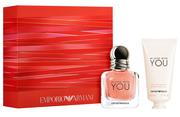 Zestawy perfum damskich - Giorgio Armani Emporio Armani In Love with You Zestaw zapachowy - miniaturka - grafika 1