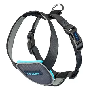 CarSafe, samochodowa uprząż dla psa, czarna - Rozmiar M: 62 - 74 cm obwód klatki piersiowej - Sprzęt podróżny i transportery dla psów - miniaturka - grafika 1