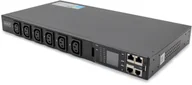 Listwy zasilające - Listwa zasilająca SMART PDU 1U, gniazdo zasilające IEC320 C20 16A/250V, gniazda 12x C13, 16A DN-DP-H1-12C13 - miniaturka - grafika 1
