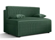 Sofy i kanapy - Ciemnozielona tapicerowana sofa rozkładana S8-R27 - miniaturka - grafika 1