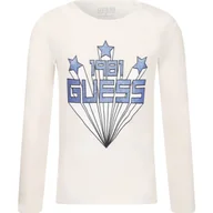 Bluzy dla dziewczynek - Guess Bluzka | Regular Fit - miniaturka - grafika 1