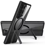 Etui i futerały do telefonów - Etui ESR Flickstand Boost Halolock do Samsung Galaxy S24 Ultra Przezroczysto-czarny - miniaturka - grafika 1