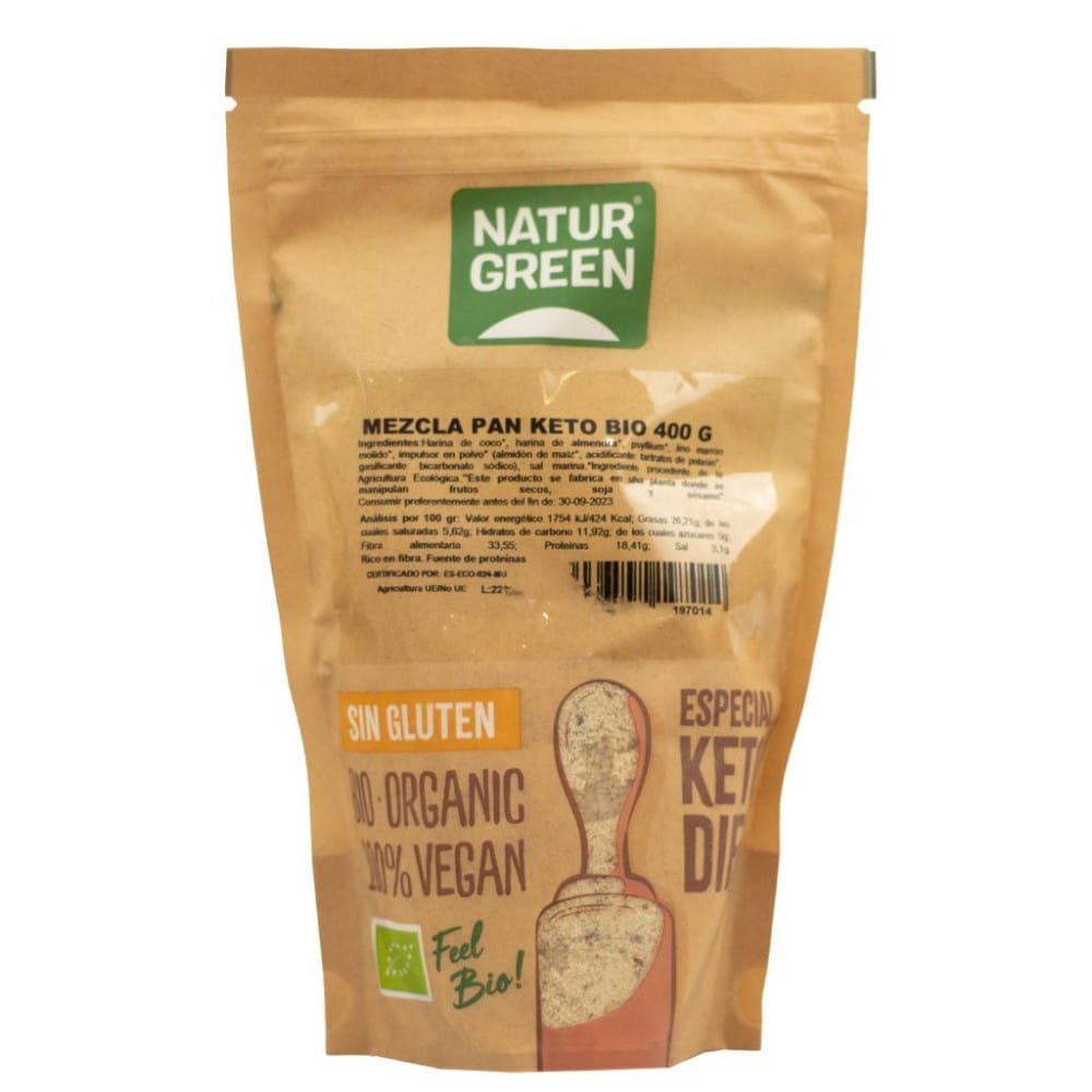 Mieszanka do wypieku chleba KETO BEZGL. BIO 400 g