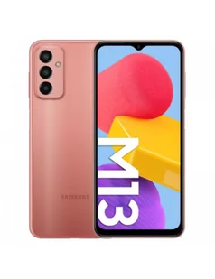 Samsung Galaxy M13 4GB/128GB Dual Sim Pomarańczowy SM-M135FIDVEUE - Telefony komórkowe - miniaturka - grafika 1