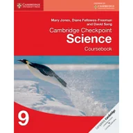 Książki do nauki języka angielskiego - Cambridge Checkpoint Science 9 Coursebook Jones Mary Fellowes-Freeman Diane Sang David - miniaturka - grafika 1